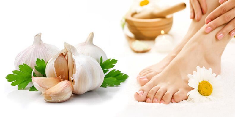Traitement à l'ail champignon de l'ongle